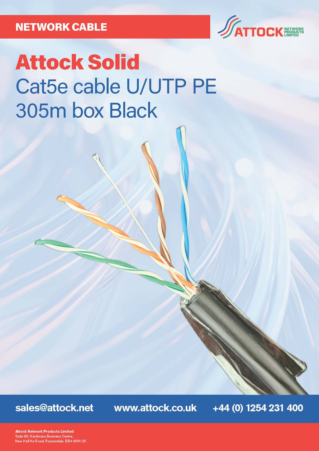 CAT 5e External Cable 305m