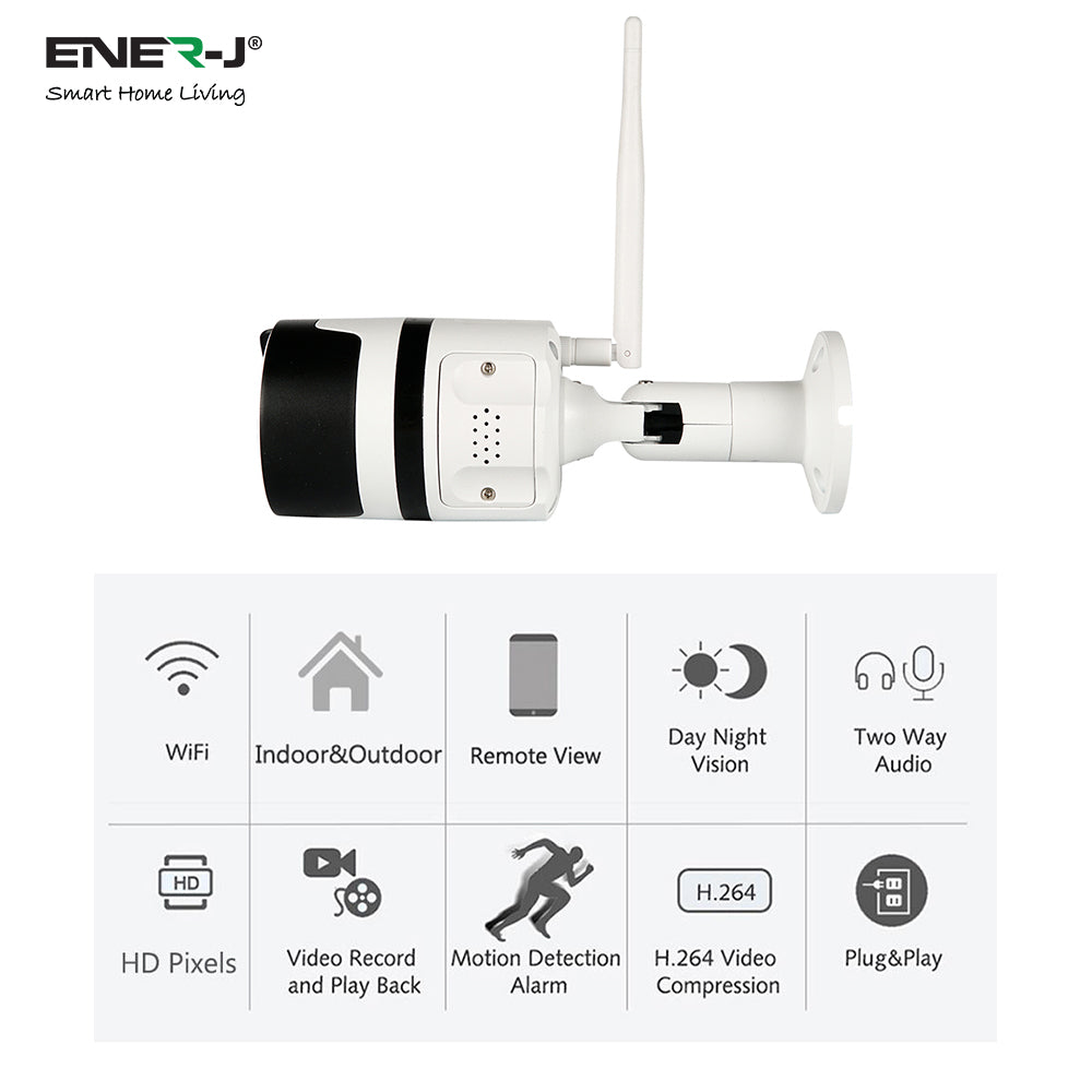 Smart Outdoor WiFi IP Camera 1.3MP
