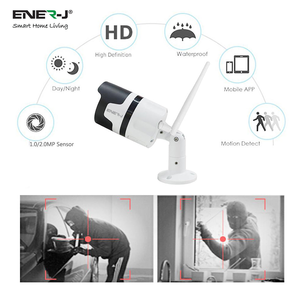 Smart Outdoor WiFi IP Camera 1.3MP