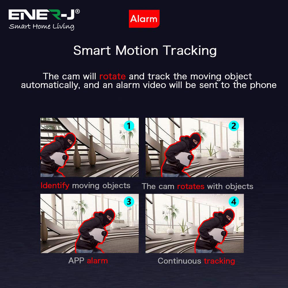 Smart Premium Indoor IP Camera with Auto Tracker