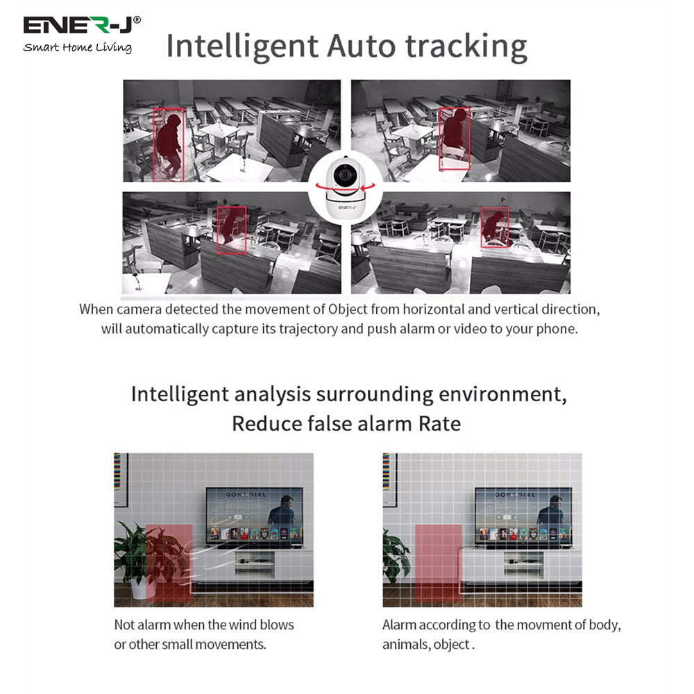 Smart Indoor IP Robotic Camera 1.3MP