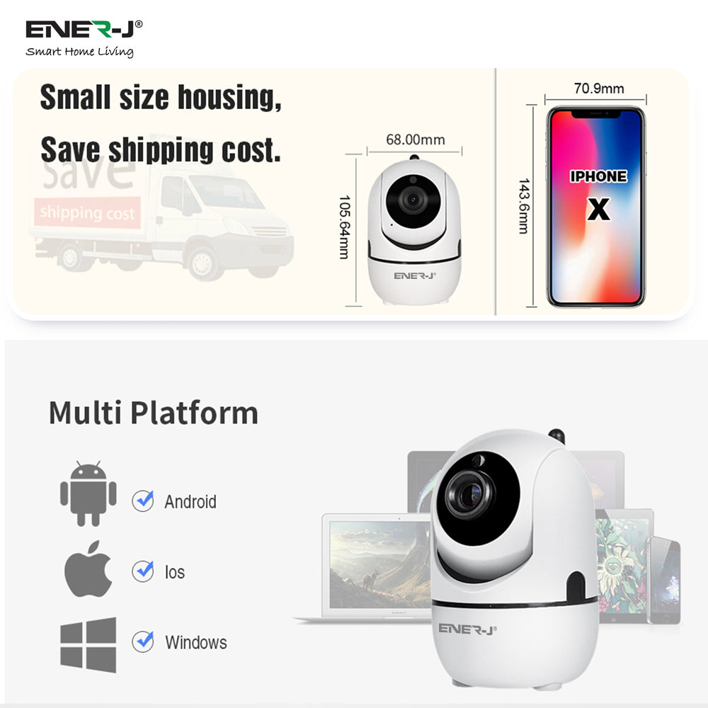 Smart Indoor IP Robotic Camera 1.3MP