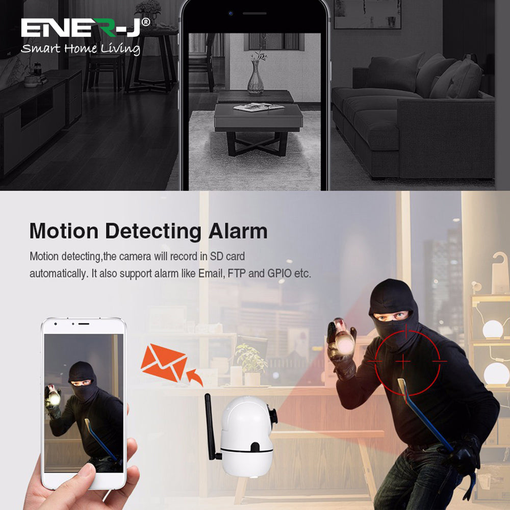 Smart Indoor IP Robotic Camera 1.3MP