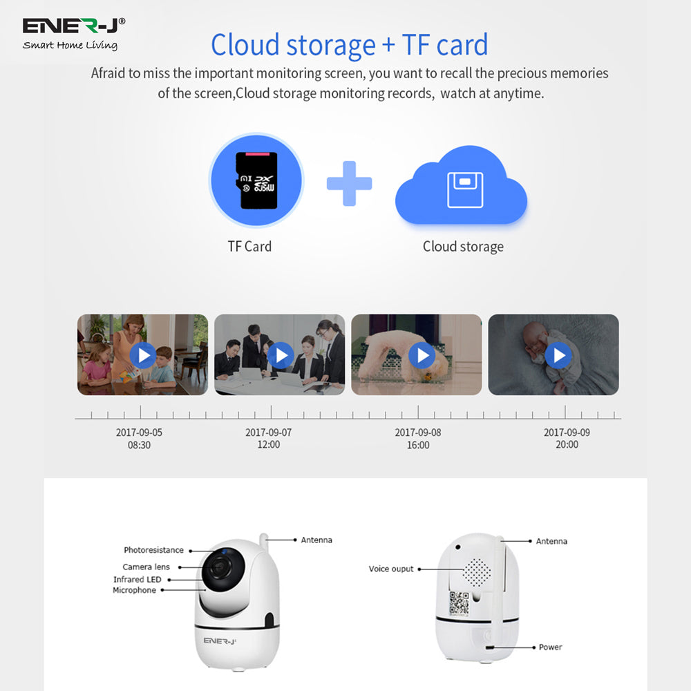 Smart Indoor IP Robotic Camera 1.3MP