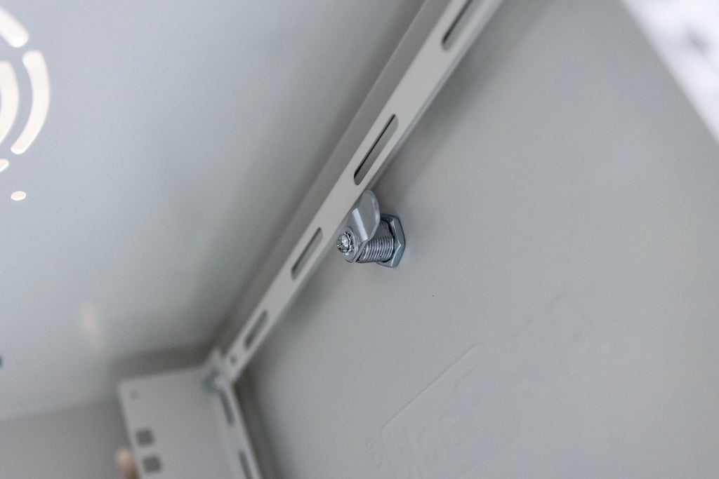 All-Rack Wall Mounted 15U 450mm Deep Data Cabinet, Grey