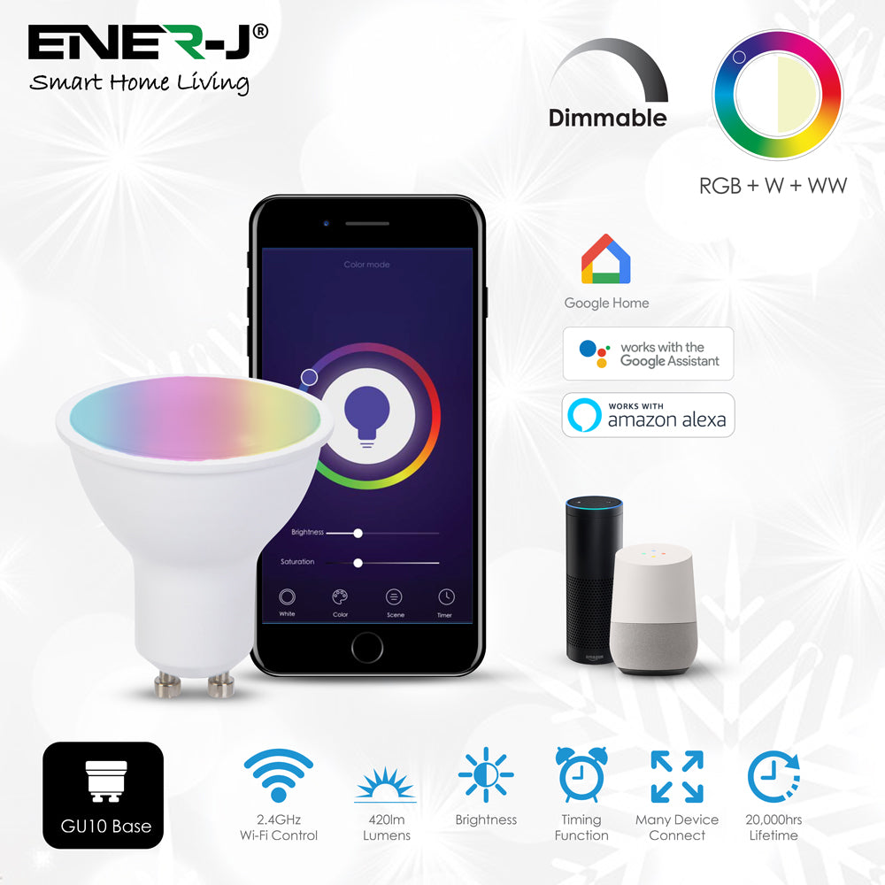 Smart WiFi 5W GU10 LED Spotlight