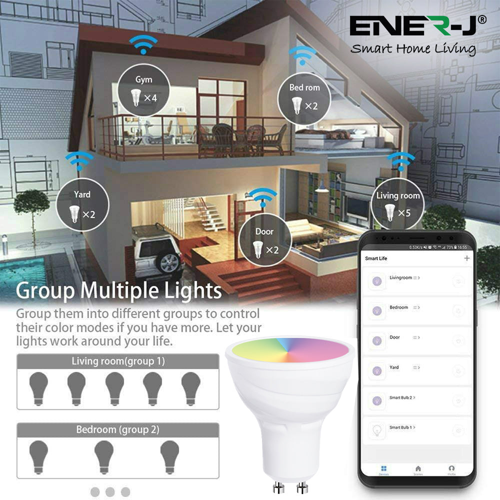 Smart WiFi 5W GU10 LED Spotlight