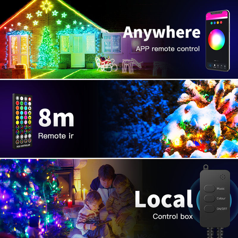 Smart WiFi RGB Fairy Lights with 5 Meters length 50 LEDs