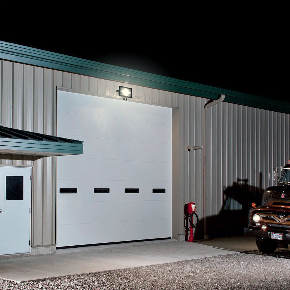 30W Non PIR Slim Line Black Body Flood Light