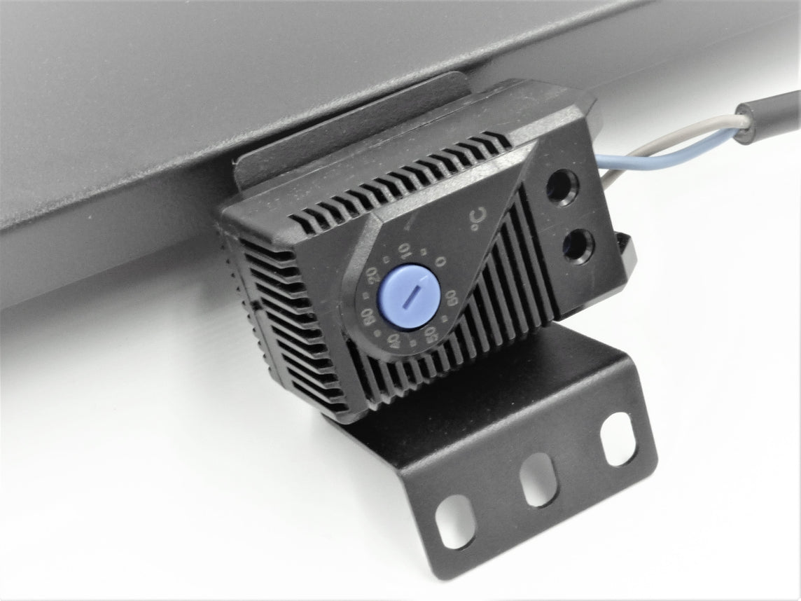 4 Way Thermostatic Roof Mount Fan Tray for 600mm Deep All-Rack Floor Cabinet