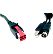 24V Powered USB Cable to Hosiden & USB B