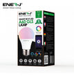 9W Smart WiFi A60 Bulb, 806 Lumens, RGB+W+WW, E27 Holder – Pack of 3