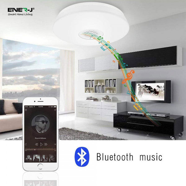 Wi-Fi Smart Ceiling Lamp RGB W W with Speaker