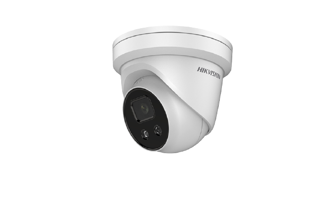 Hikvision 4MP IR Fixed Turret Network AcuSense 2.8mm Camera