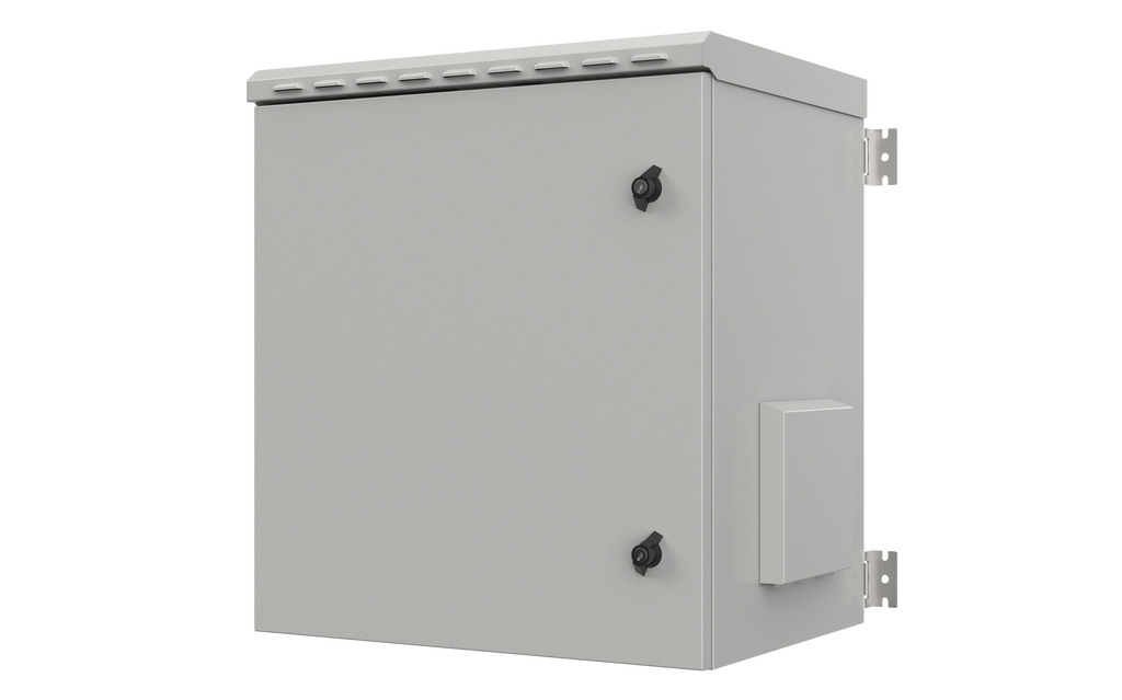 All-Rack IP55 Wall Mount Data Cabinet 12U 600mm Wide X 450mm Deep