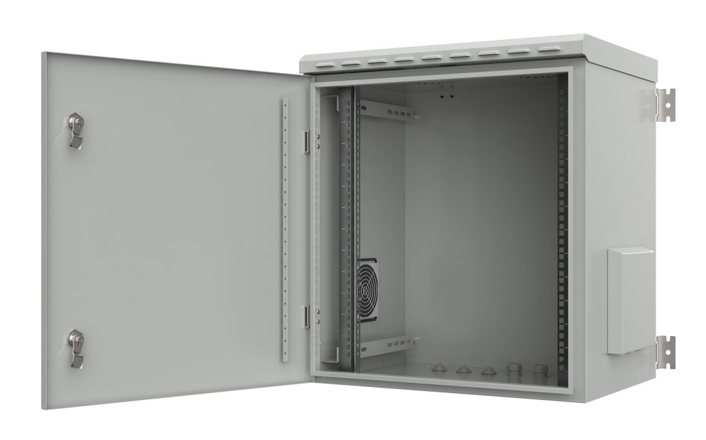 All-Rack IP55 Wall Mount Data Cabinet 12U 600mm Wide X 450mm Deep