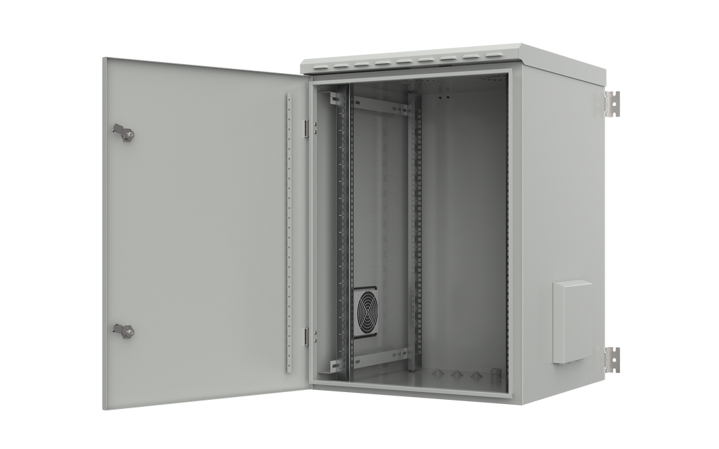 All-Rack IP55 Wall Mount Data Cabinet 16U 600mm Wide X 600mm Deep