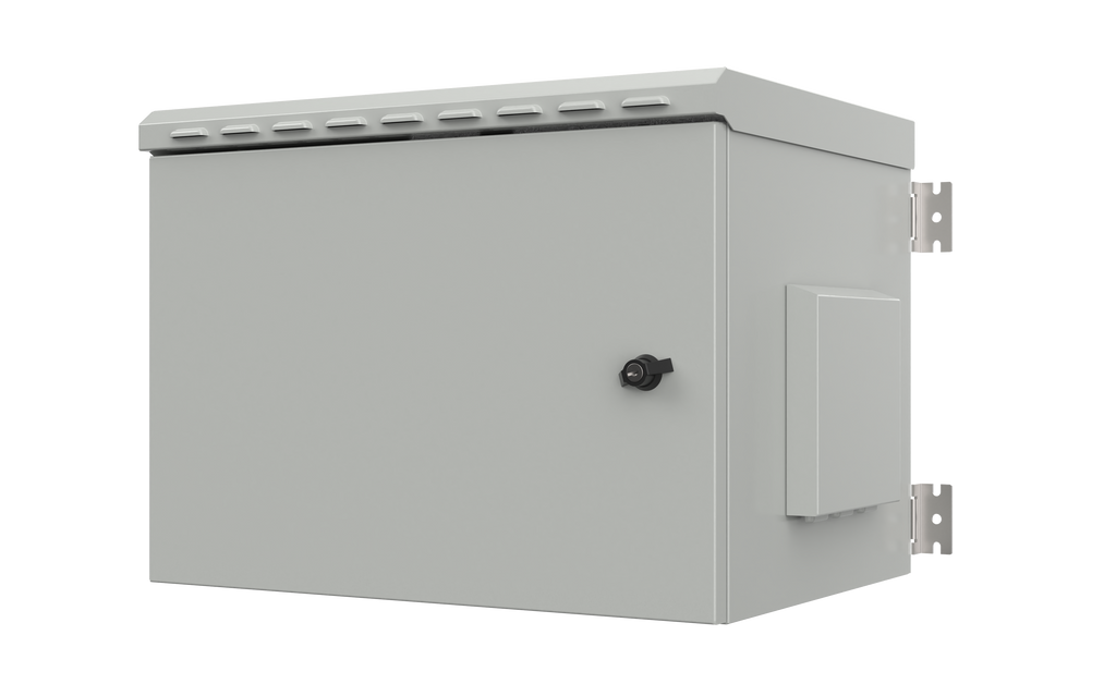 All-Rack IP55 Wall Mount Data Cabinet 7U 600mm Wide X 450mm Deep