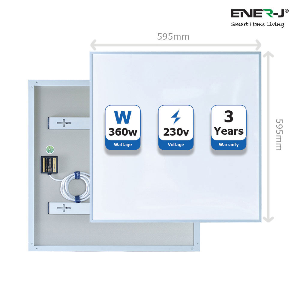 595 X 595 Infrared Heating Panel 360W