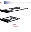 ALL‑RACK KVM Shelf for 800–1000mm Deep Floor Rack – KVM800‑1000