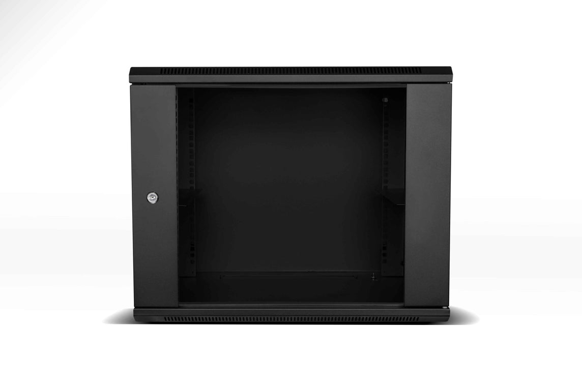 All-Rack Wall Mounted 9U 450mm Deep Data Cabinet