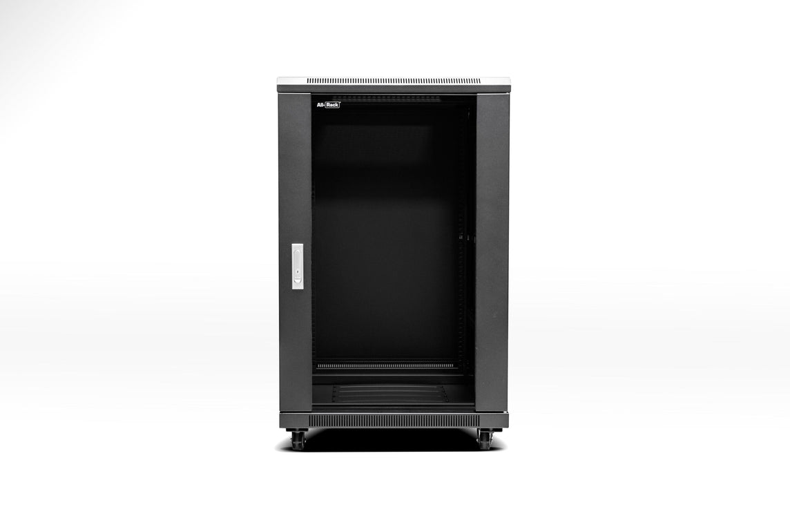 All-Rack Wall Mounted 21U 600mm Deep Data Cabinet