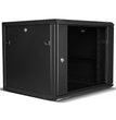 All-Rack Wall Mounted 9U 600mm Deep Data Cabinet