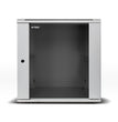 All-Rack Wall Mounted 12U 550mm Deep Data Cabinet, Grey