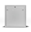 All-Rack Wall Mounted 12U 550mm Deep Data Cabinet, Grey