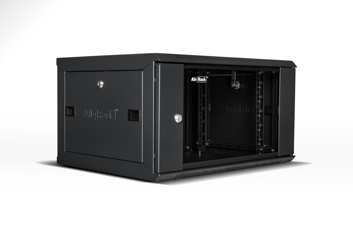 All-Rack Wall Mounted 6U 300mm Deep Data Cabinet