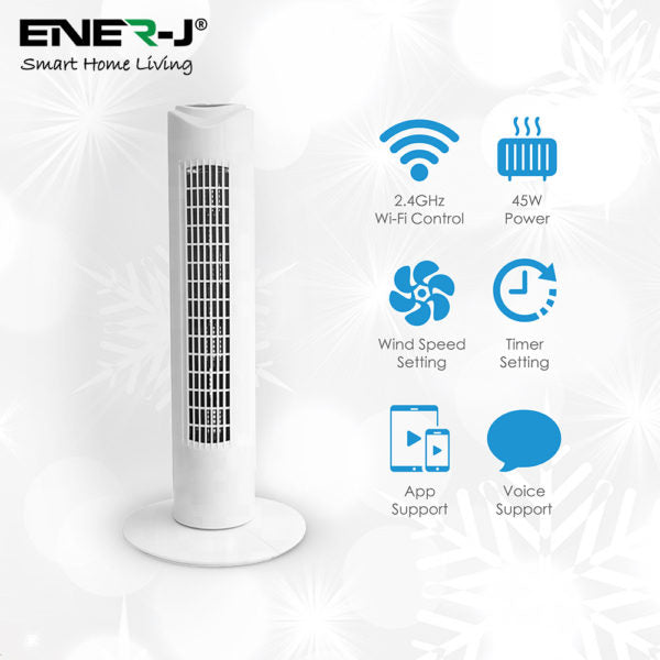 Smart WiFi Tower Fan