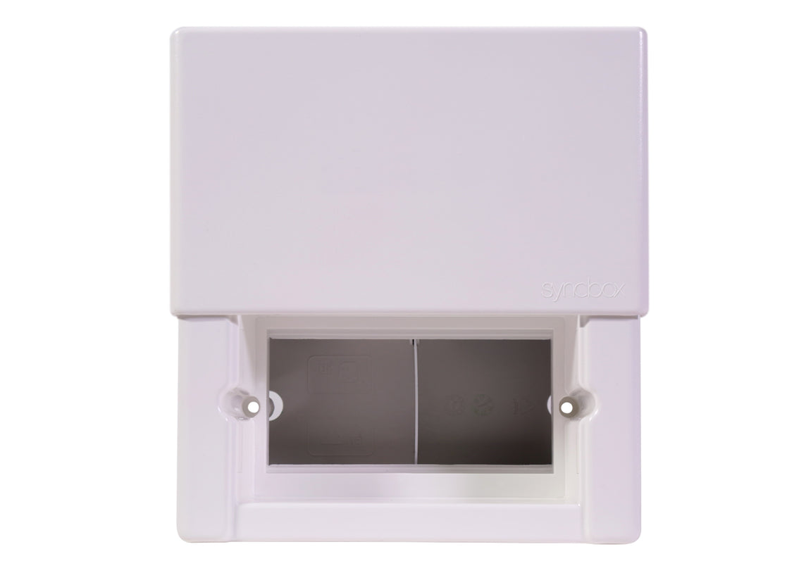 SYNCBOX RECESSED POWER AND DATA SOCKETS