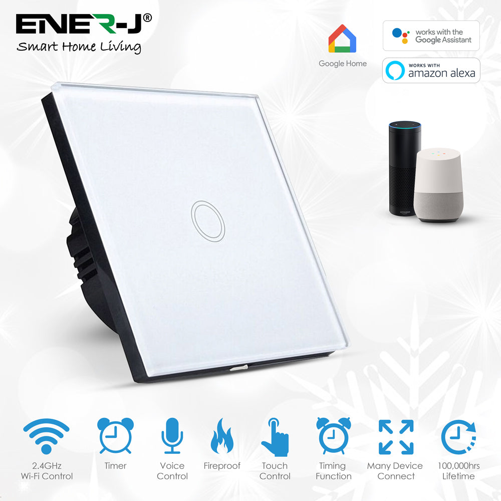 Smart WiFi Touch Switch No Neutral Needed