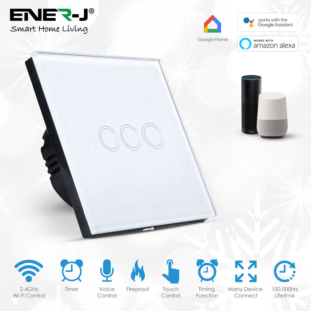 Smart WiFi Touch Switch No Neutral Needed