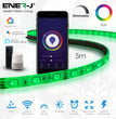 Smart Wi-Fi RGB LED Strip Plug And Play Kit 12V 5 Meters IP65