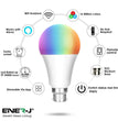 Smart WiFi GLS LED Lamp B22, 9W, RGB+W+WW, Dimmable – PACK OF 3