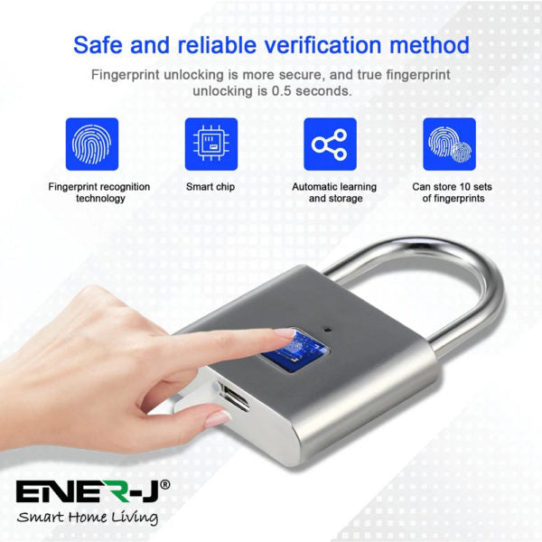 Smart Fingerprint Padlock