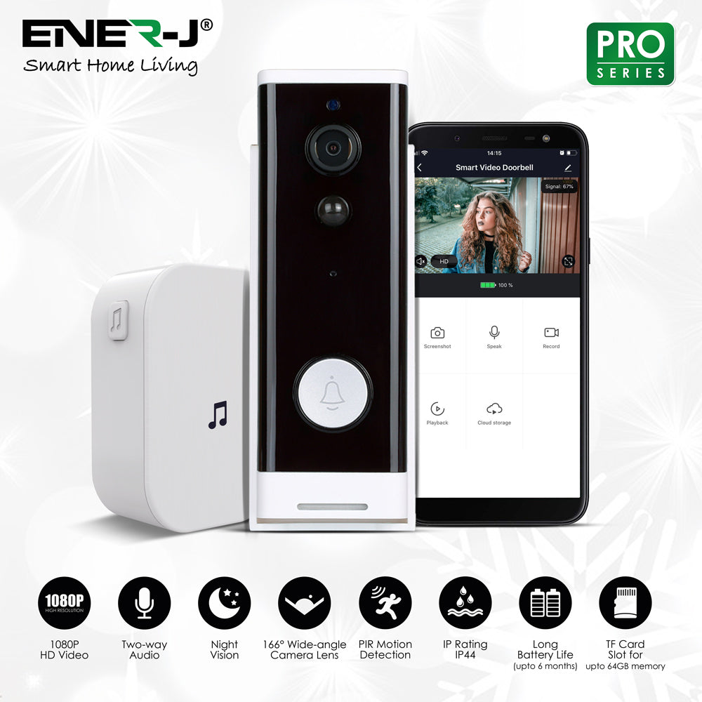 Smart Wi-Fi VIdeo Doorbell - PRO Series