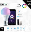 9W Smart WiFi A60 Bulb, 806 Lumens, RGB+W+WW, E27 Holder – Pack of 3