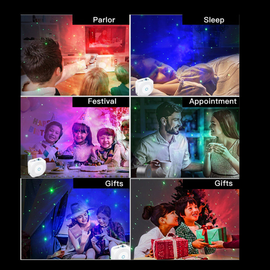 Smart Starry SKY Projector With Music Sync Function