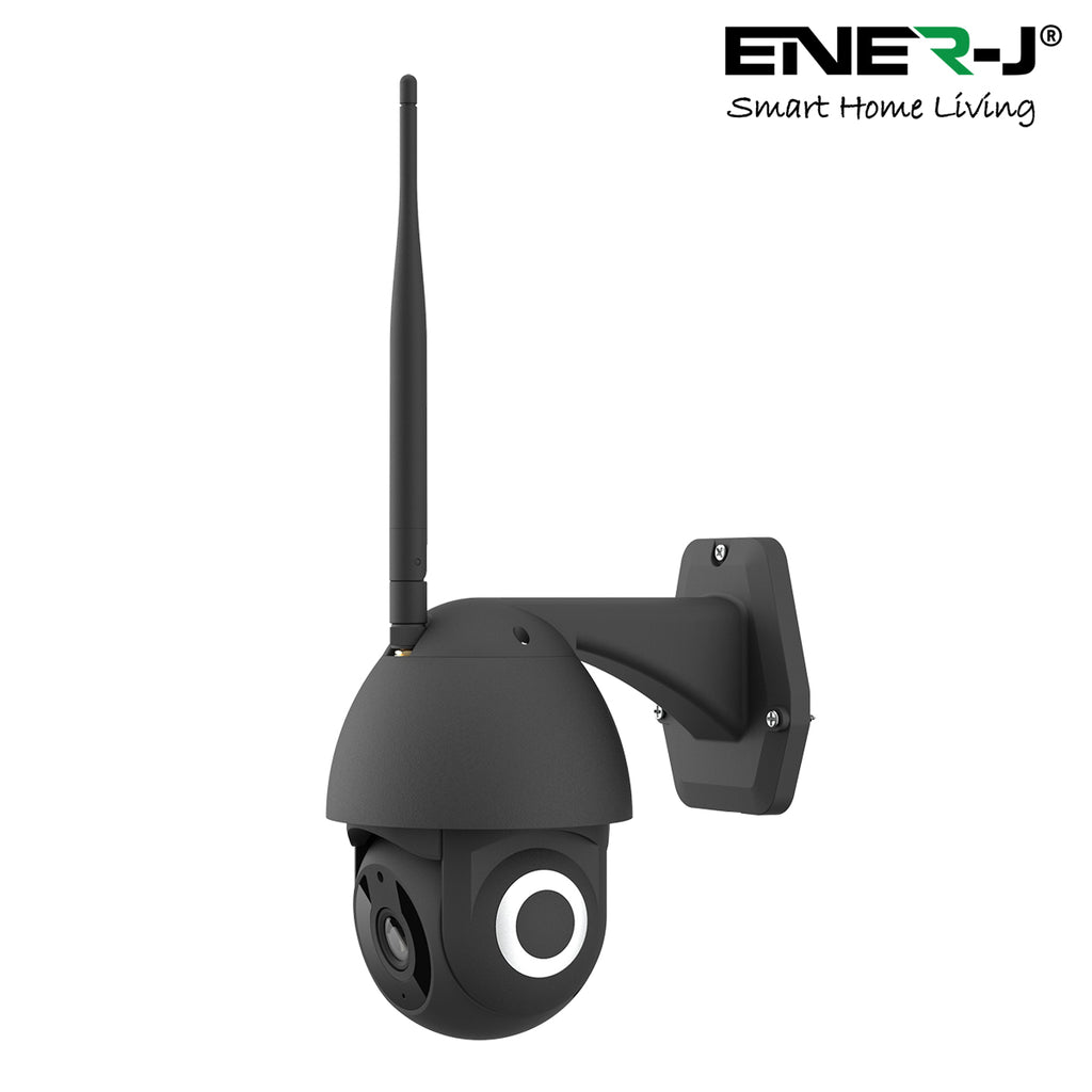 Smart Wi-Fi Dome Outdoor IP Camera IP65 Black Body