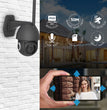 Smart Wi-Fi Dome Outdoor IP Camera IP65 Black Body