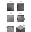 All-Rack IP66 Wall Mount Data Cabinet 9U 600mm Wide X 600mm Deep (Copy)