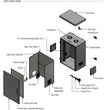 All-Rack IP66 Wall Mount Data Cabinet 16U 600mm Wide X 450mm Deep (Copy)