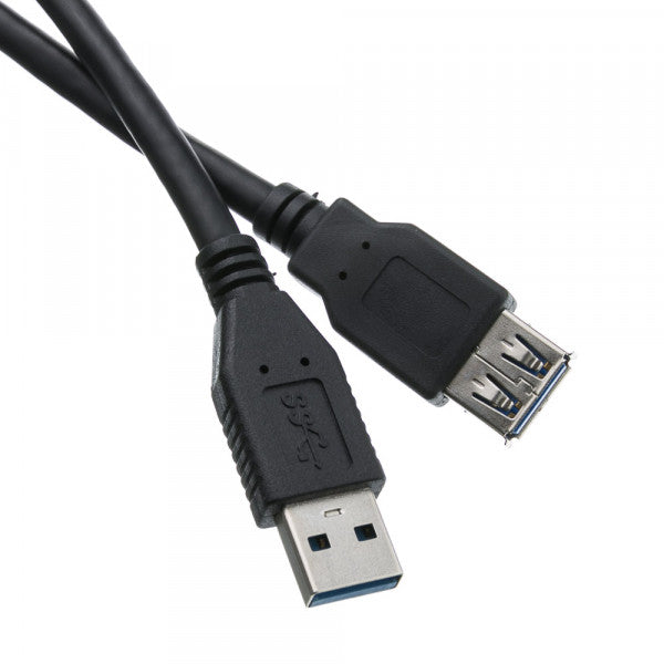 2.0 A Male - A Female USB Extension Cable