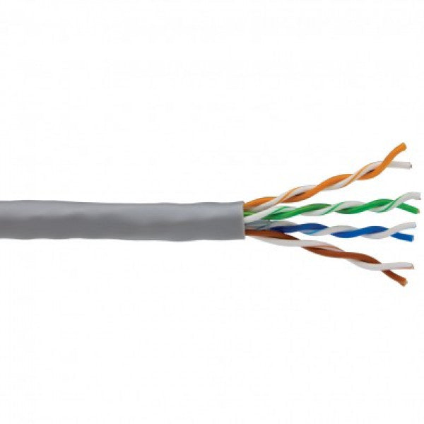 Cat 6 PVC Solid Cable 305m, Grey