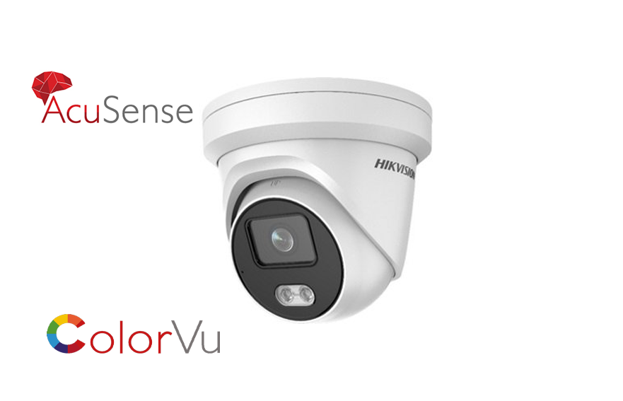 Hikvision 4 MP ColorVu Fixed Turret Network Camera