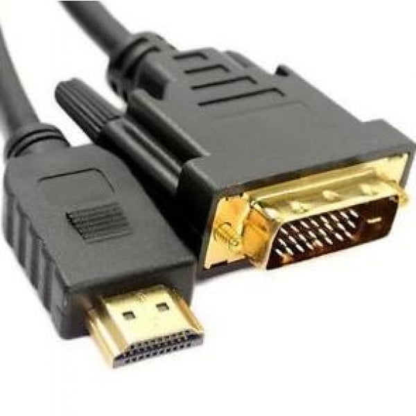 DVI-D to HDMI Lead, Black