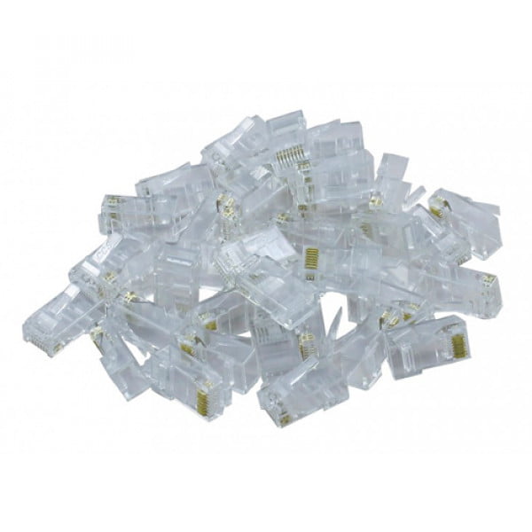 Cat 5e RJ45 Plug /Cat 5e RJ45 Connector - Pack of 50