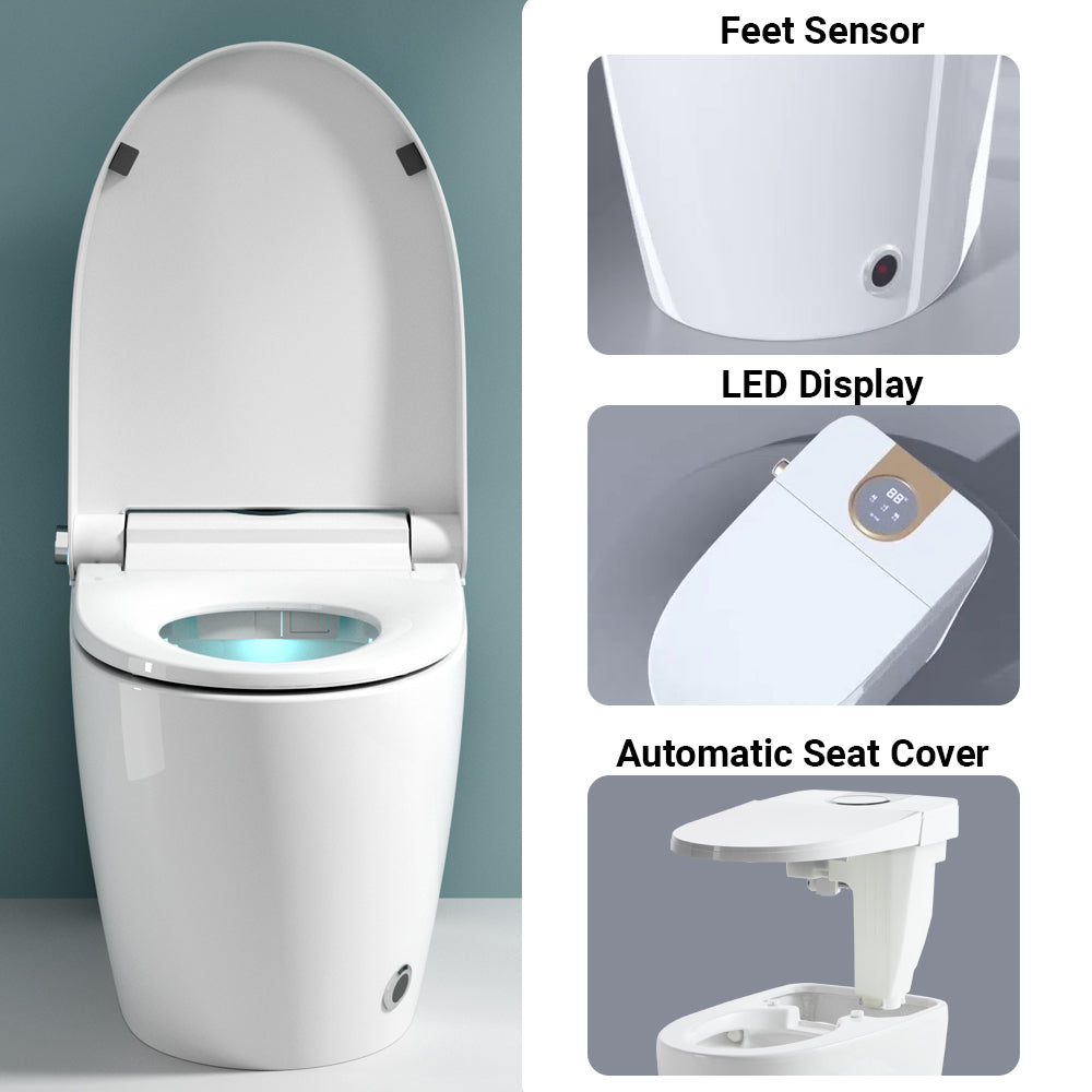 Smart Intelligent Bidet Toilet With Inner Tank